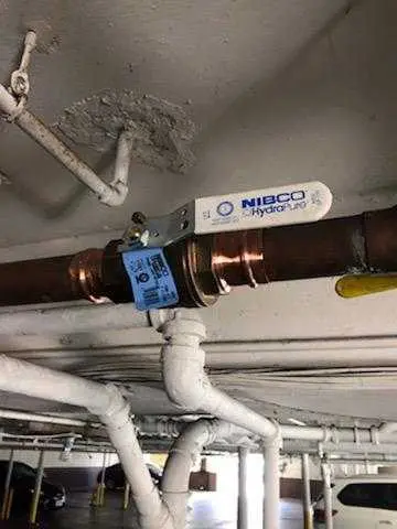 Copper pipe repair and valve work for Backflow Testing in Mann